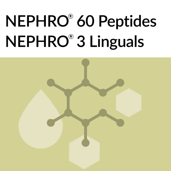 Nephro 60 Peptides + Nephro 3 Linguals. Поддержка мочевыделительной системы