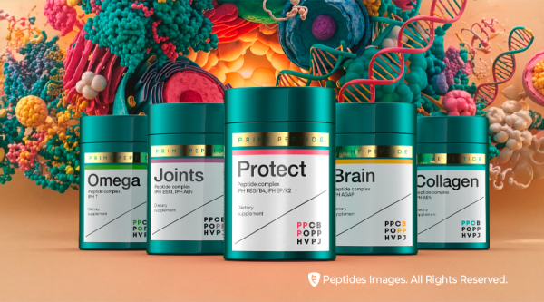 Peptides® открывает продажи Prime Peptide® в России: пять новейших комплексов для поддержания здоровья на клеточном уровне